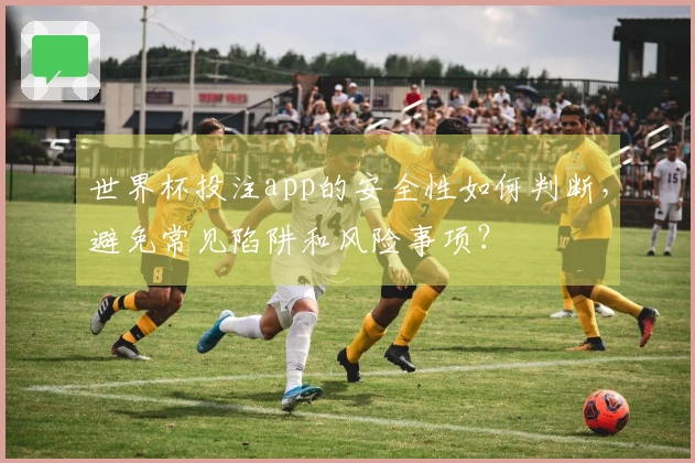 世界杯投注app的安全性如何判断，避免常见陷阱和风险事项？